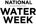 National Water Week logo