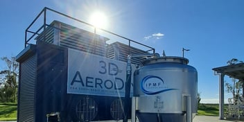 3D-AeroDry setup for demonstration trial at Coombabah Sewage Treatment Plant &nbsp;