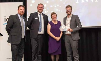 Congratulations to Dr Joel Edwards, Sustainability and Resource Recovery Coordinator, Icon Water for taking out the Young Water Professional of the Year Award