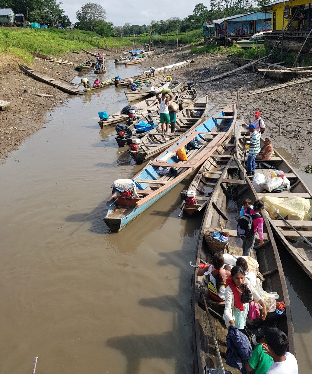 People on the Amazon River