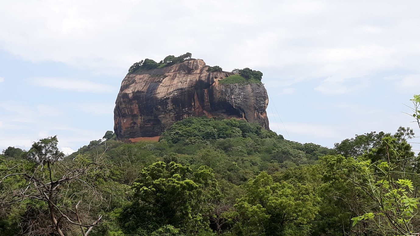 Lion Rock in Sri Lanka