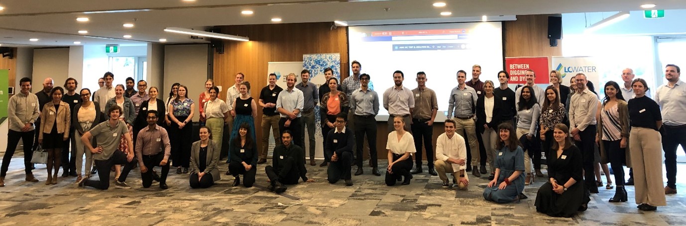 Attendees of the joint AWA VIC Regional Young Water Professionals/ Intelligent Water Network (IWN) conference 