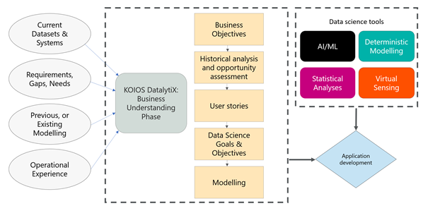 Figure 1b. Business understanding process for application development.