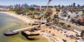 Shakespeare Grove creates a striking destination while managing stormwater in St Kilda