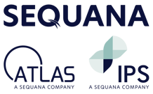 SEQUANA Lock-up logos NAVY square stacked PNG