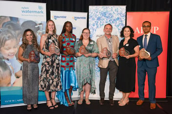 Winners of the 2023 NSW Head of Water Awards