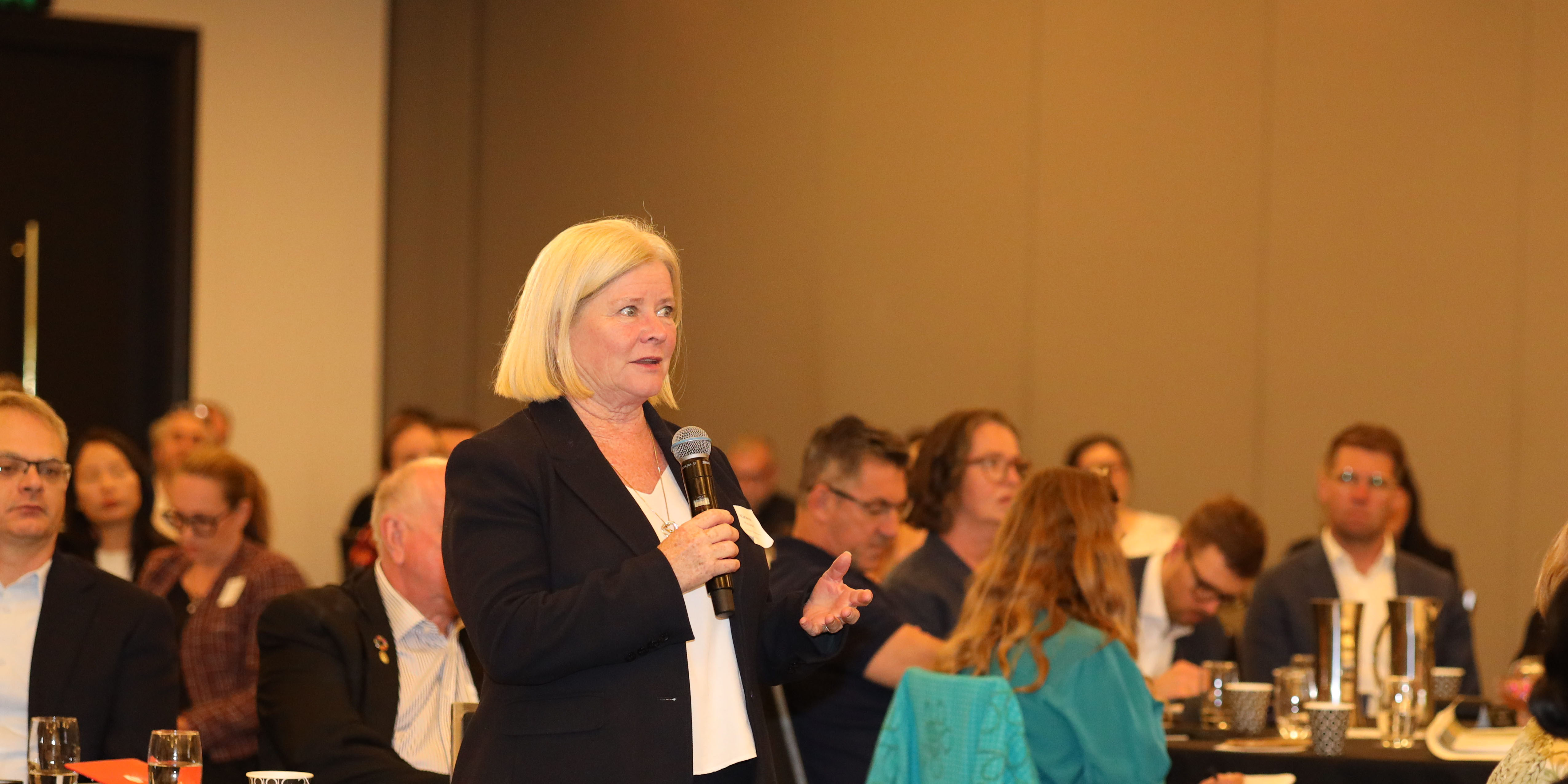 Karlene Maywald at the AWA's 2026 National Policy Forum.