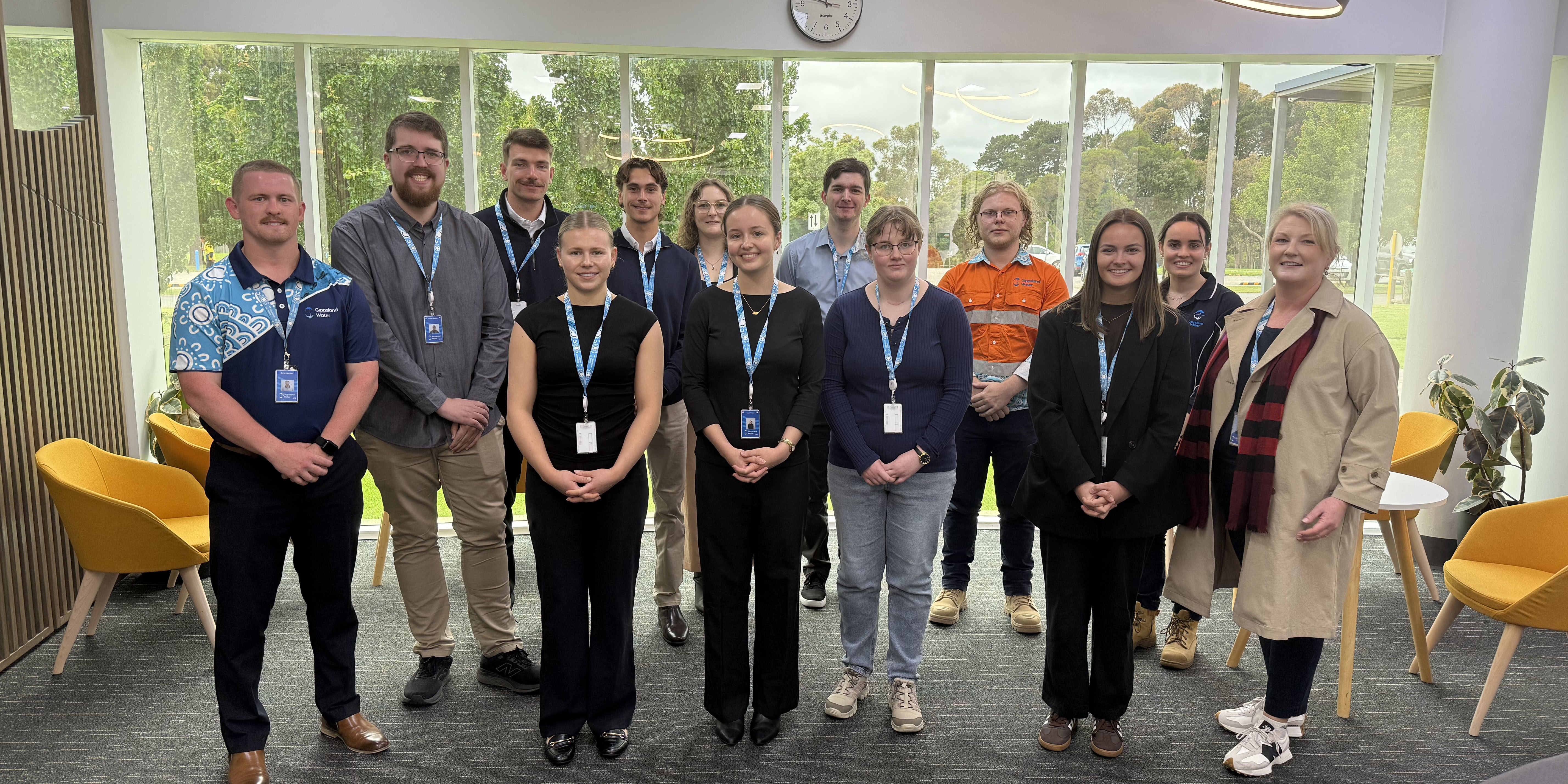 Gippsland Water welcomes record number of young women in STEM internships.