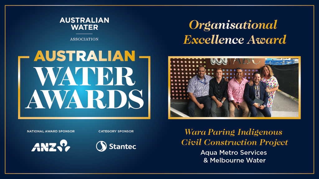 Ozwtater'21Awards Organisational Excellence