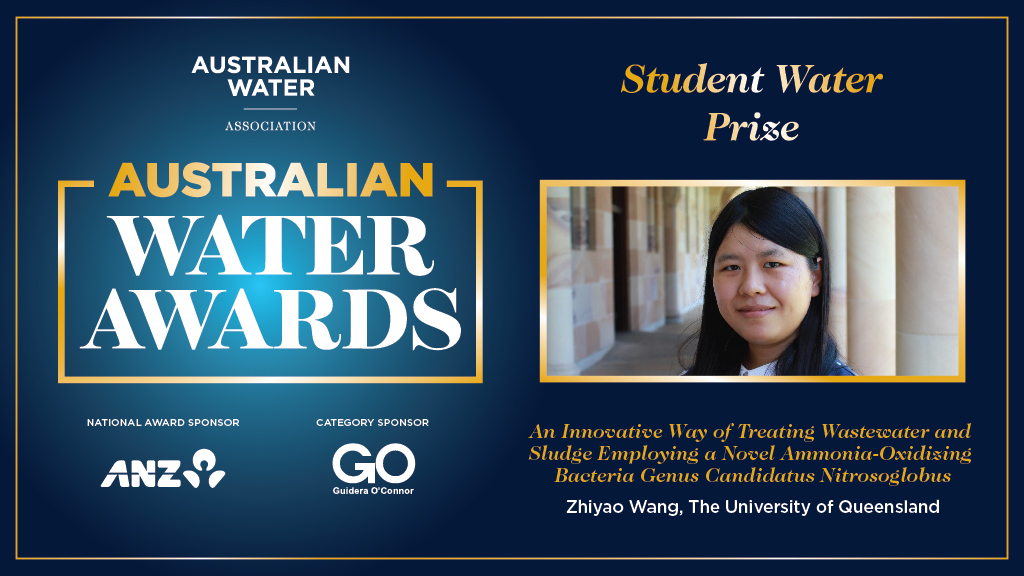 Ozwtater'21 Awards Student Water Prize