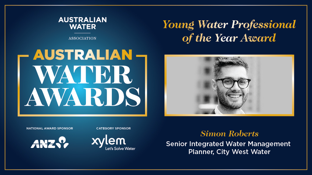 Ozwtater'21 Awards Young Water Professional