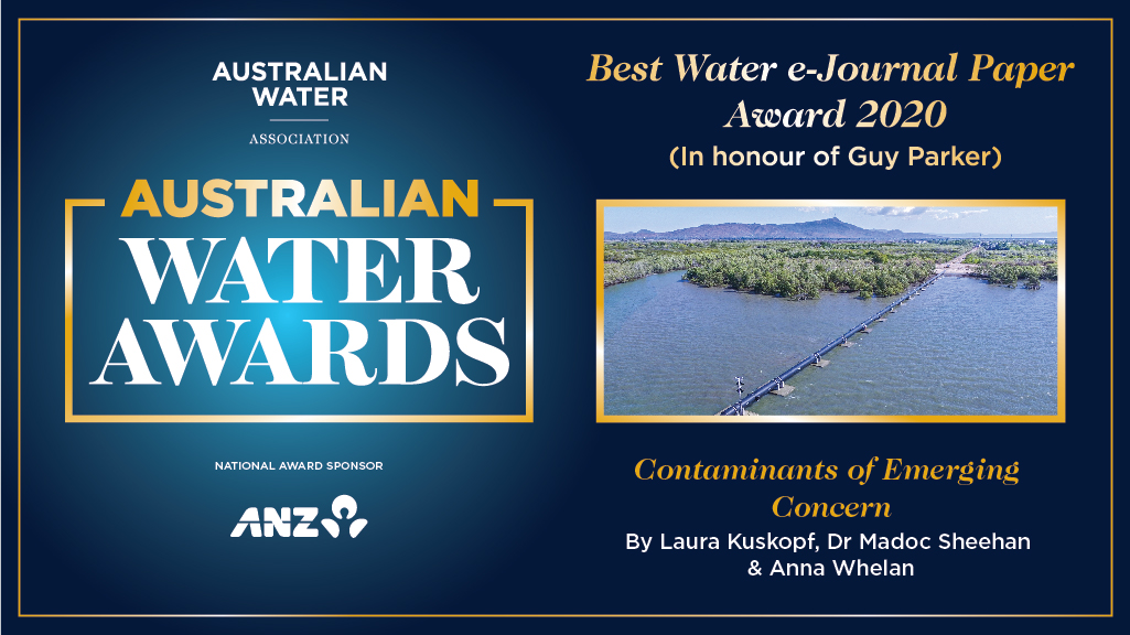 Ozwtater'21 Awards Best Water e-Journal