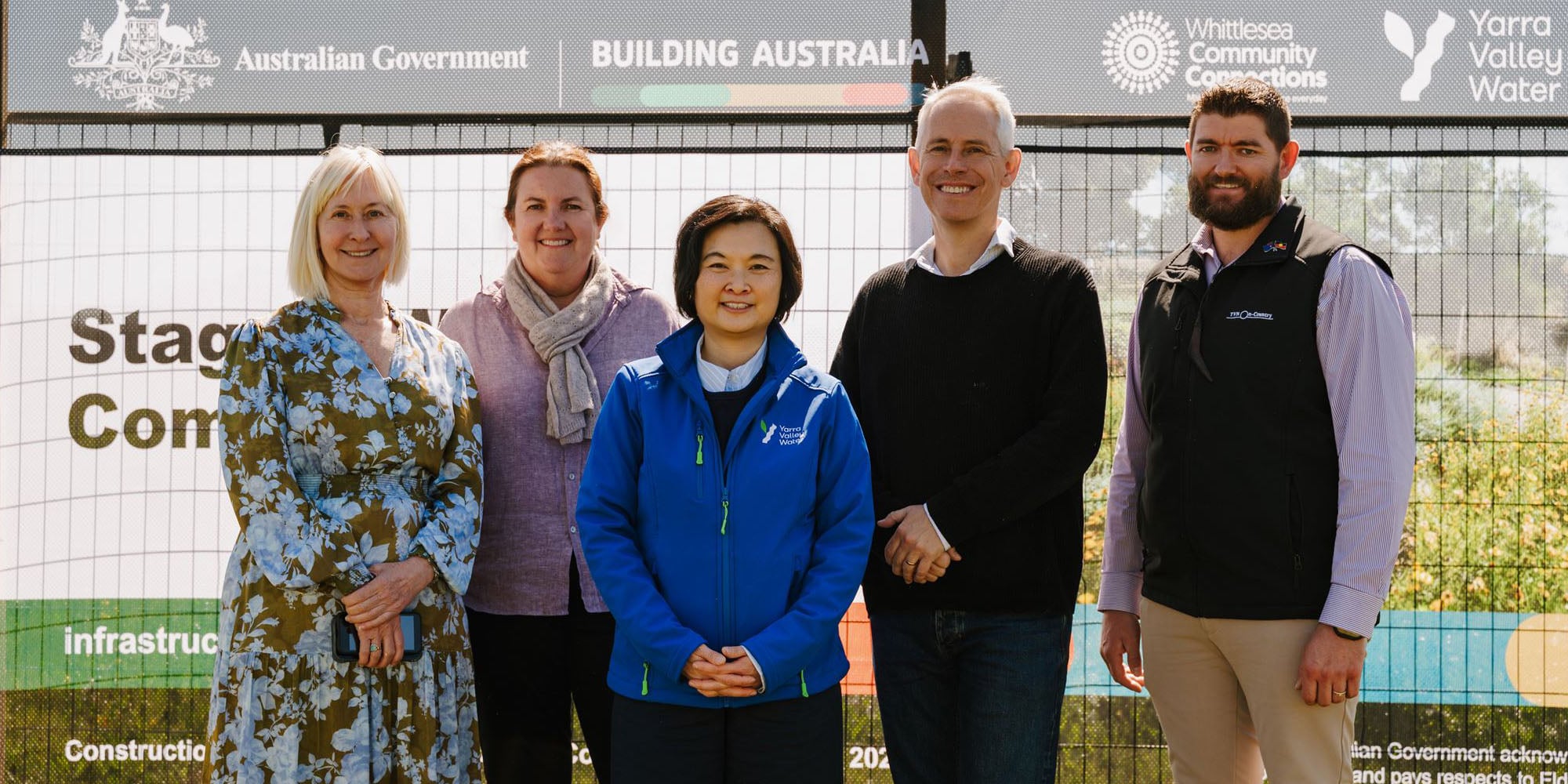 Construction has started on a new community hub at Wollert Community Farm.
