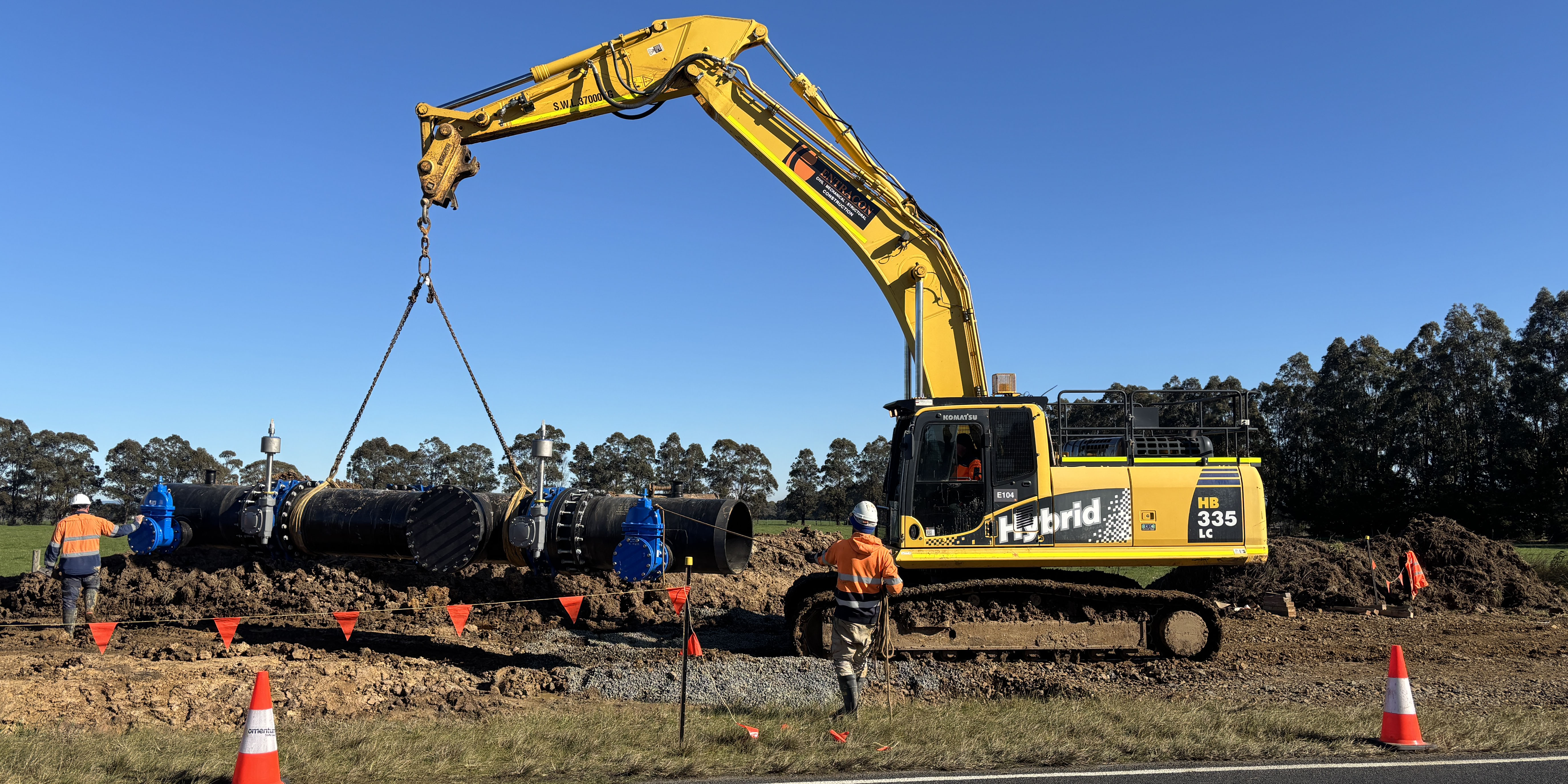 Work begins on $10.5M project to secure Traralgon's water supply.